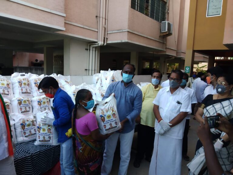 Donation of Rice Bags & Provision